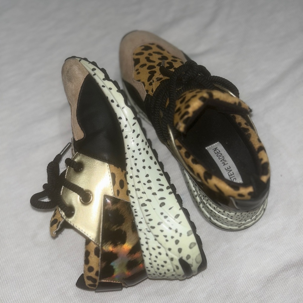 Steve Madden Animal Print Sneaker